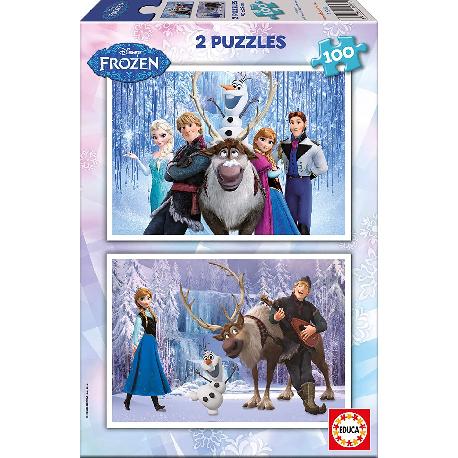 Puzzle Barbie Disney 2x100 pezzi Educa