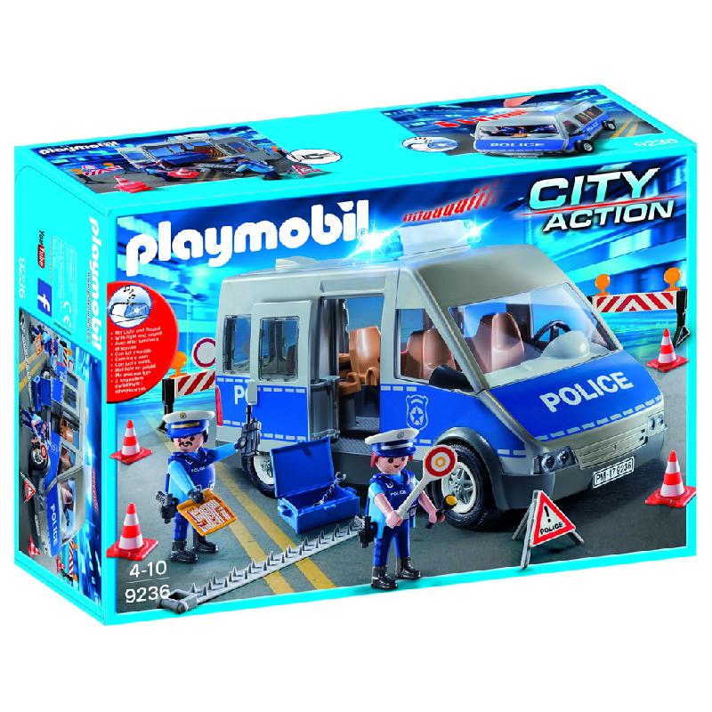 furgon policia playmobil