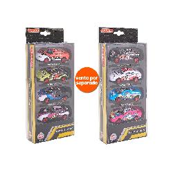 COCHES METALICOS PACK 4 PCS...