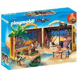 PLAYMOBIL ISLA PIRATA MALETIN