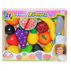 FRUTAS 21 PCS CON CUCHILLO...