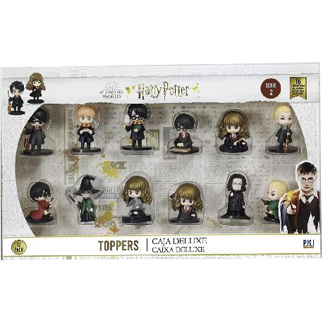 HARRY POTTER-PACK 12 FIGURAS 5CM TOPPERS