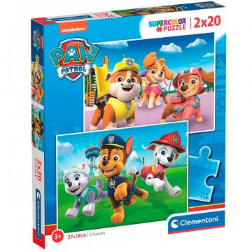 PUZZ 2X20 PAW PATROL 2023