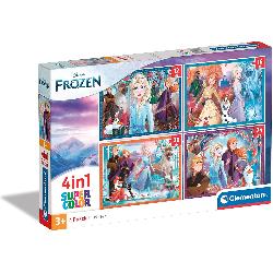 PUZZ 4 EN 1 PROGRESIVO FROZEN