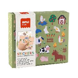 STICKERS ANIMALES Y SU HABITAT