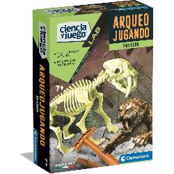 ARQUEOJUGANDO SMILODON...