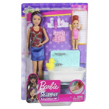 BARBIE SKIPPER NIÑERA SURT