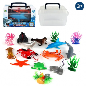 ANIMALES 13CM MARINOS 10...