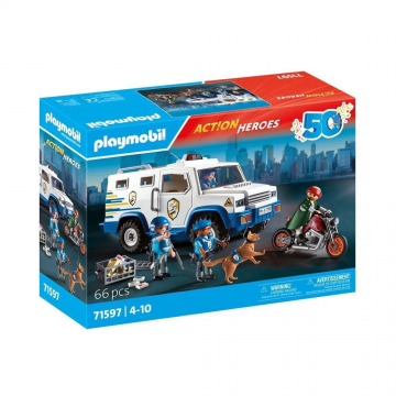 PLAYMOBIL TRANSPORTE DINERO...