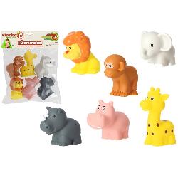 ANIMALES ZOO VINILO 6 PCS