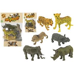 ANIMALES ZOO 6 PCS EN BOLSA...