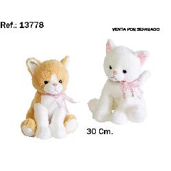 GATO 30CM PELUCHE PILI SURT